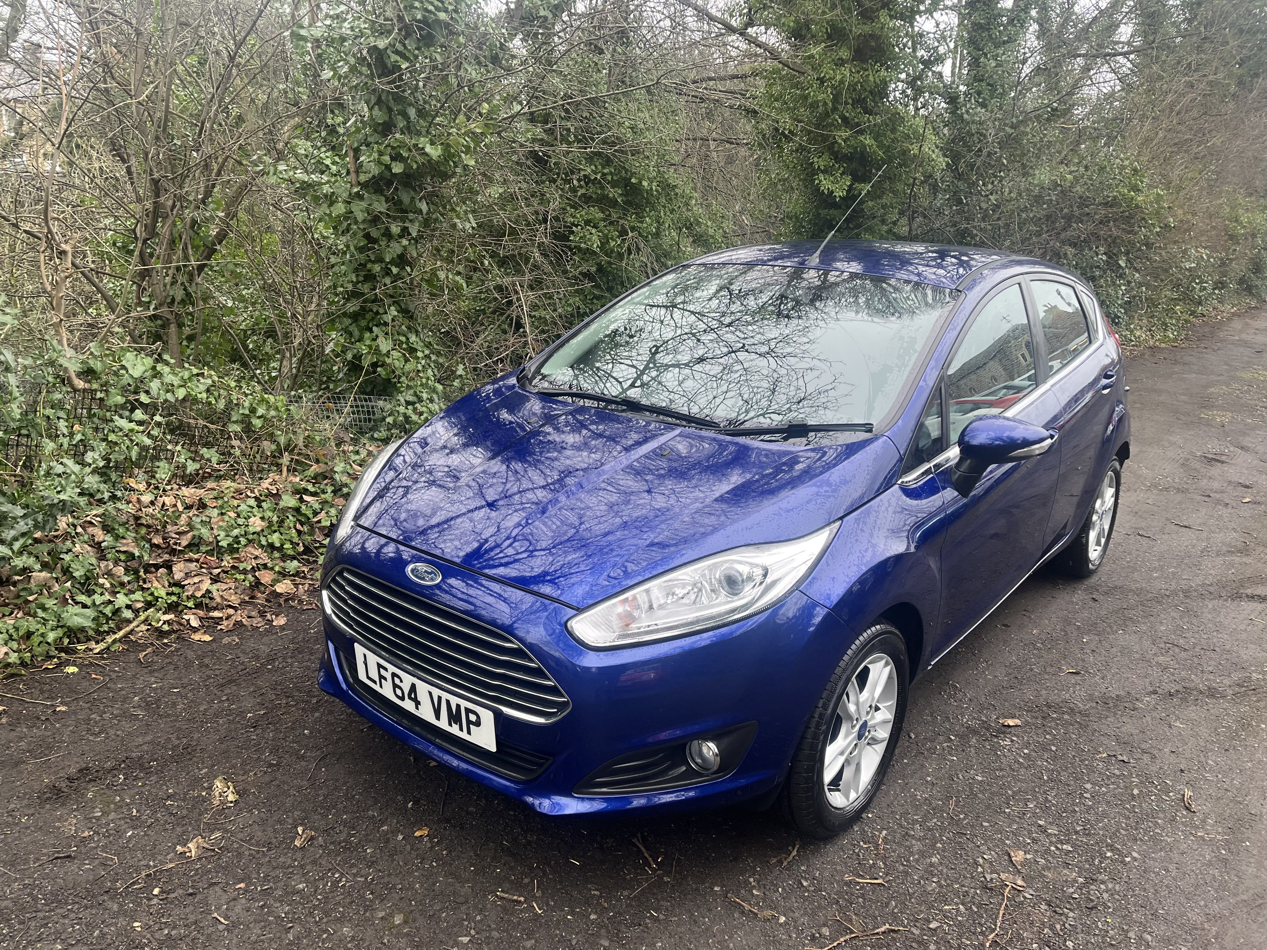 2014 Ford Fiesta Zetec exterior view