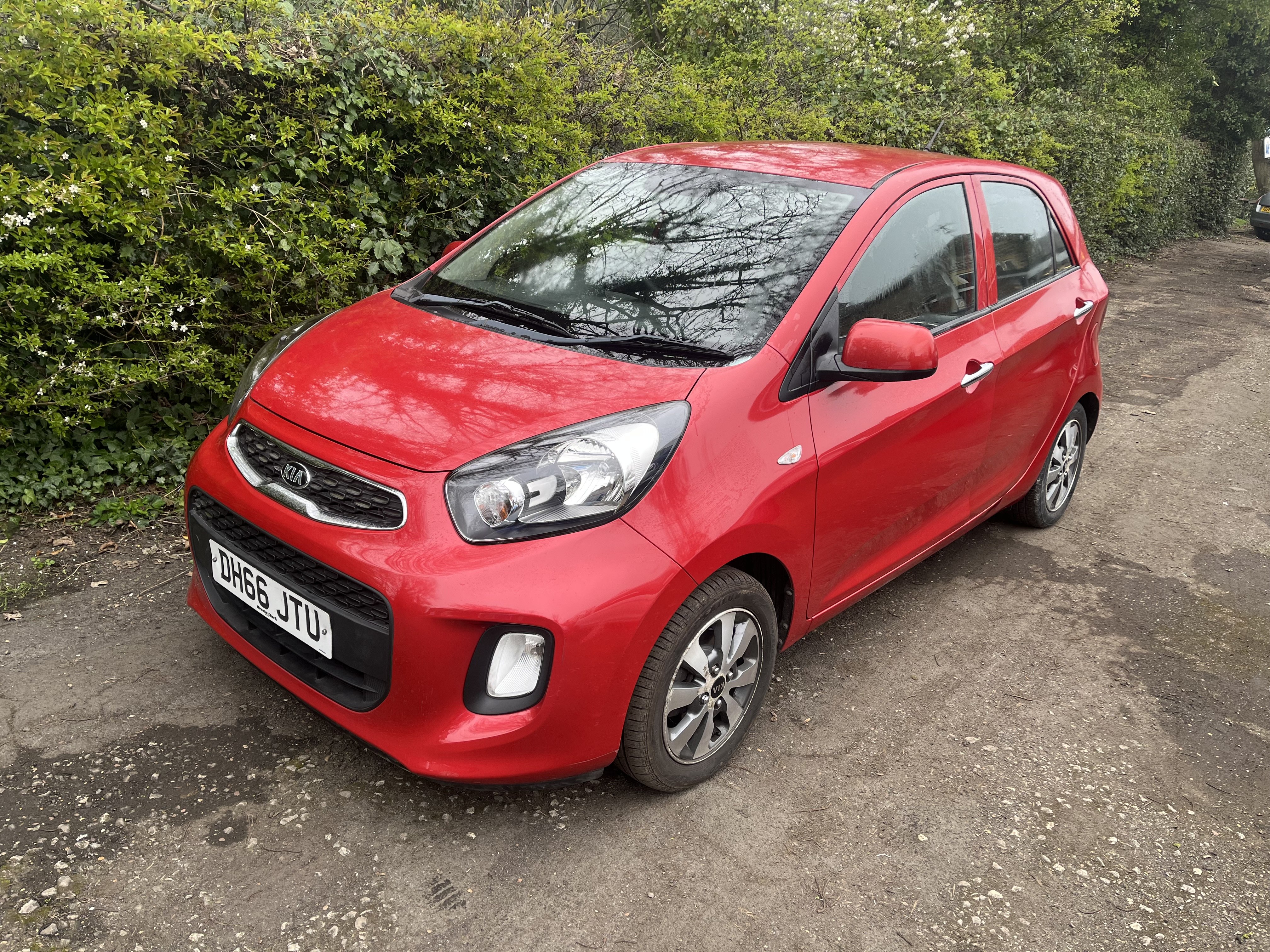 2016 Kia Picanto 1.0 EcoDynamics SE Euro 6 (s/s) exterior view