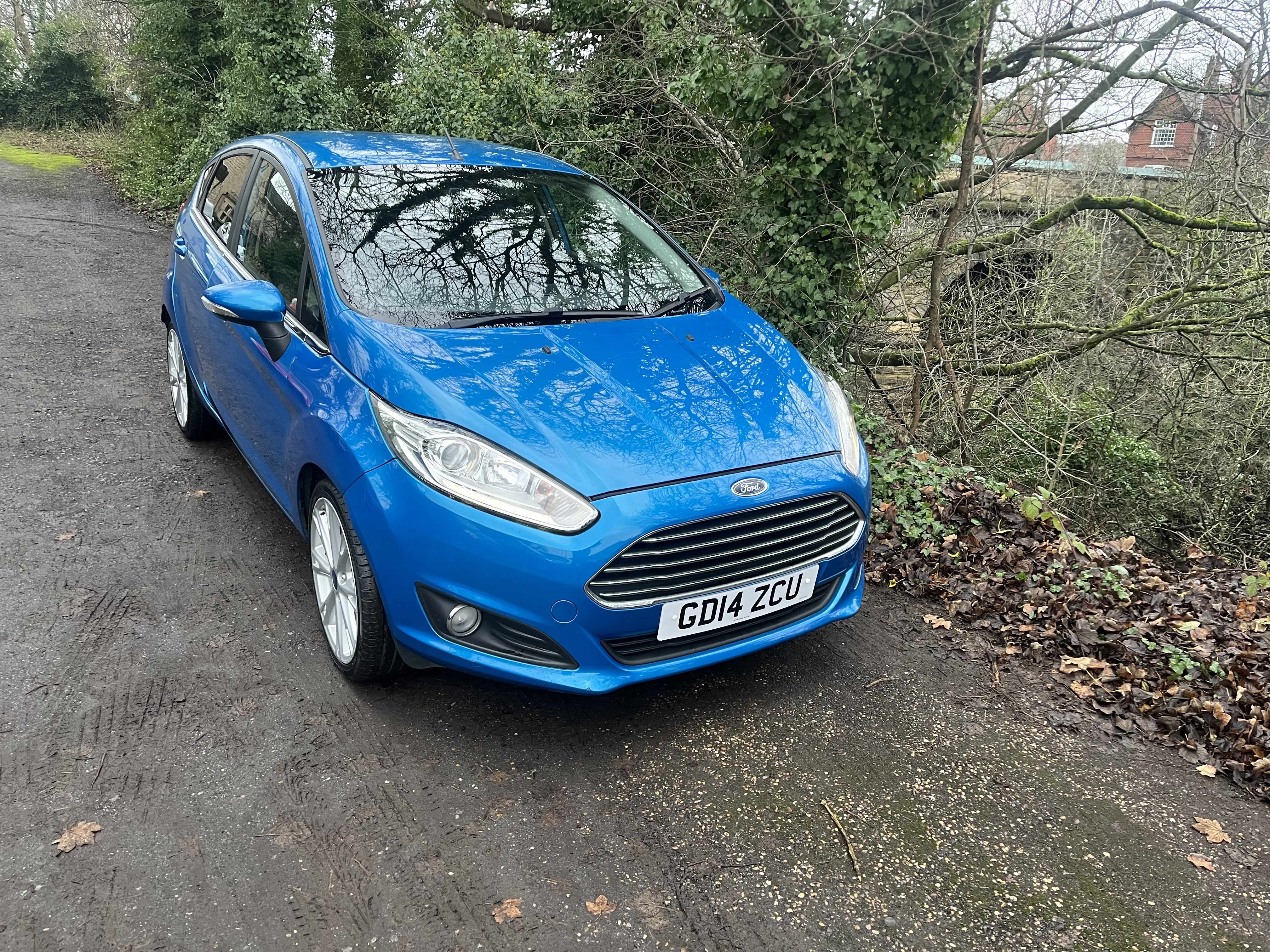 2014 Ford Fiesta Titanium exterior view