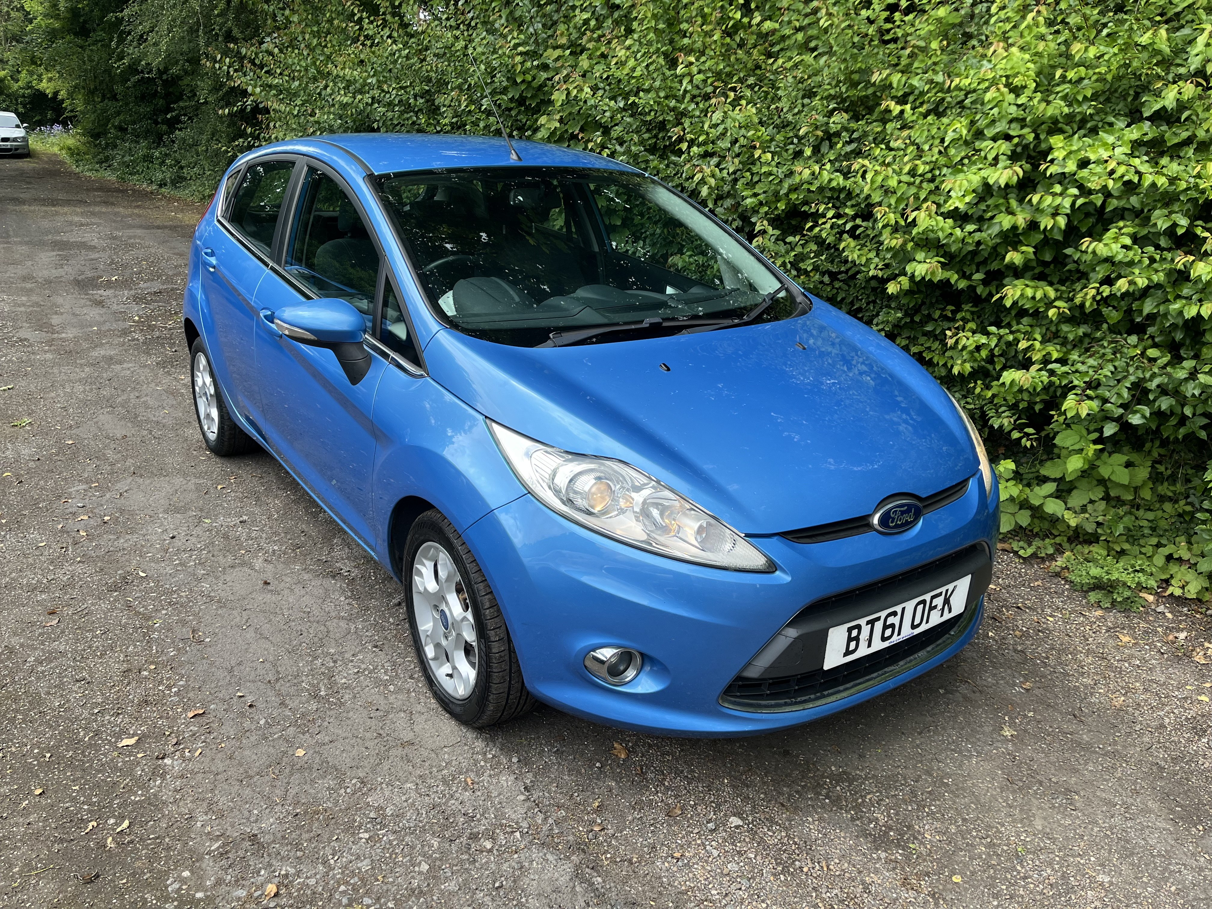 2011 Ford Fiesta 1.25 Zetec exterior view