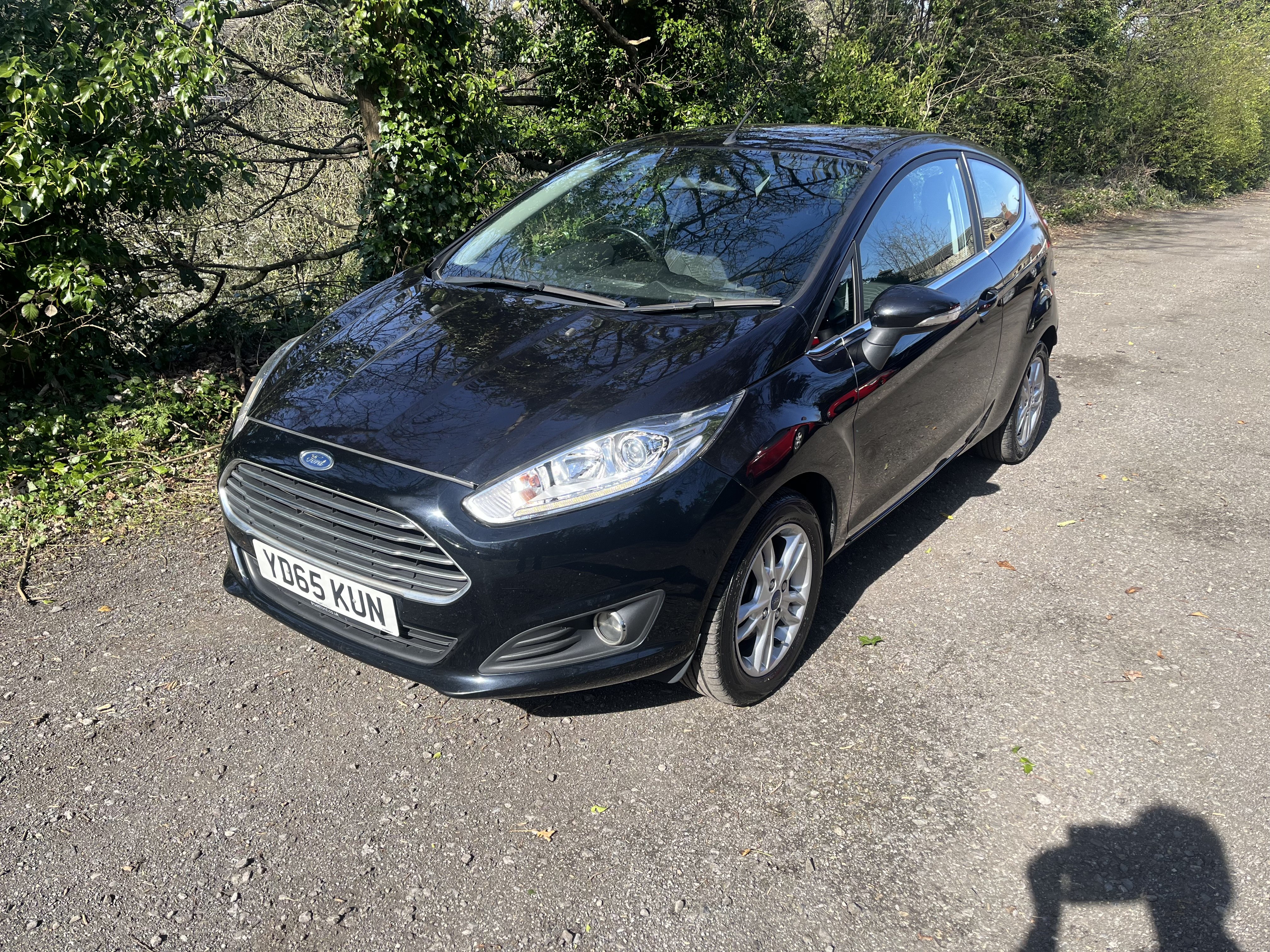 2015 Ford Fiesta Zetec exterior view