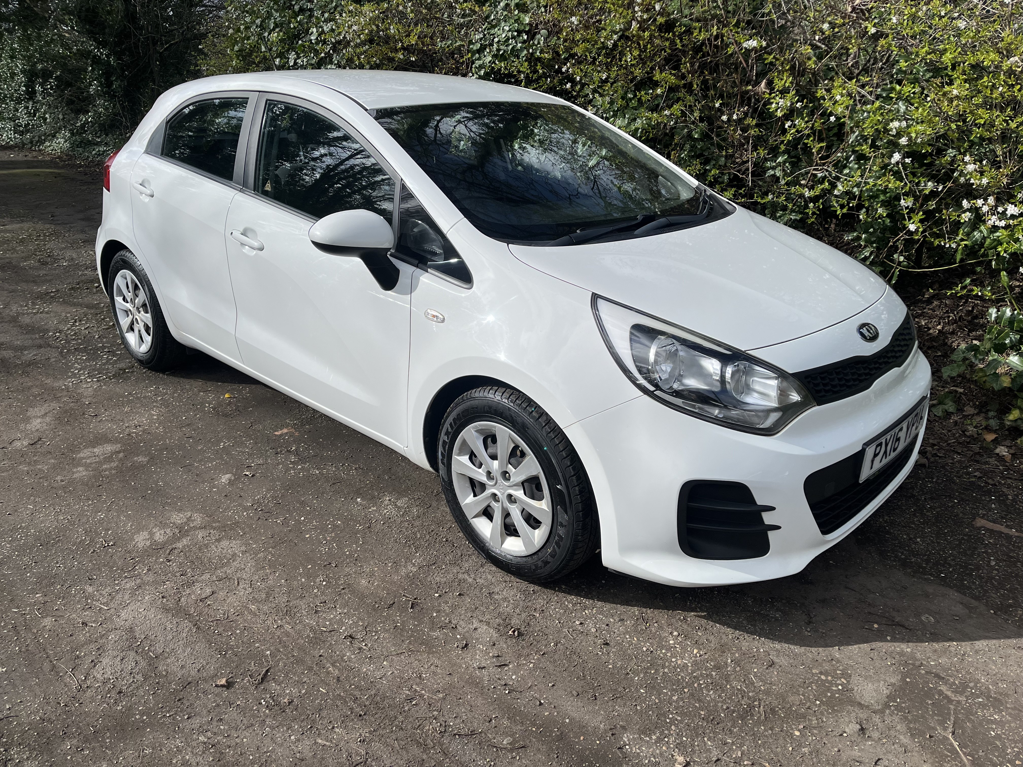 2016 Kia Rio 1.2 exterior view