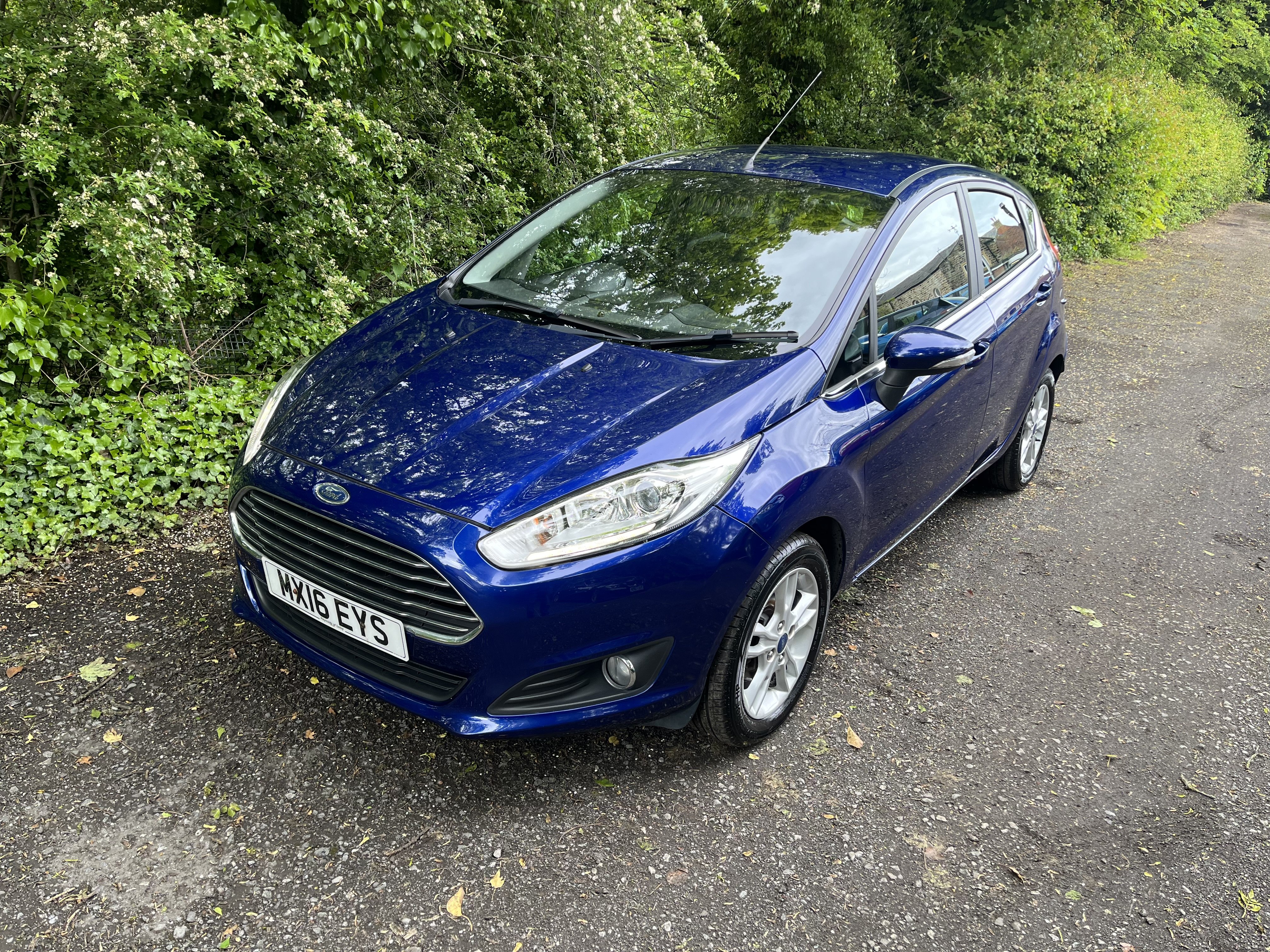 2016 Ford Fiesta 1.25 Zetec exterior view