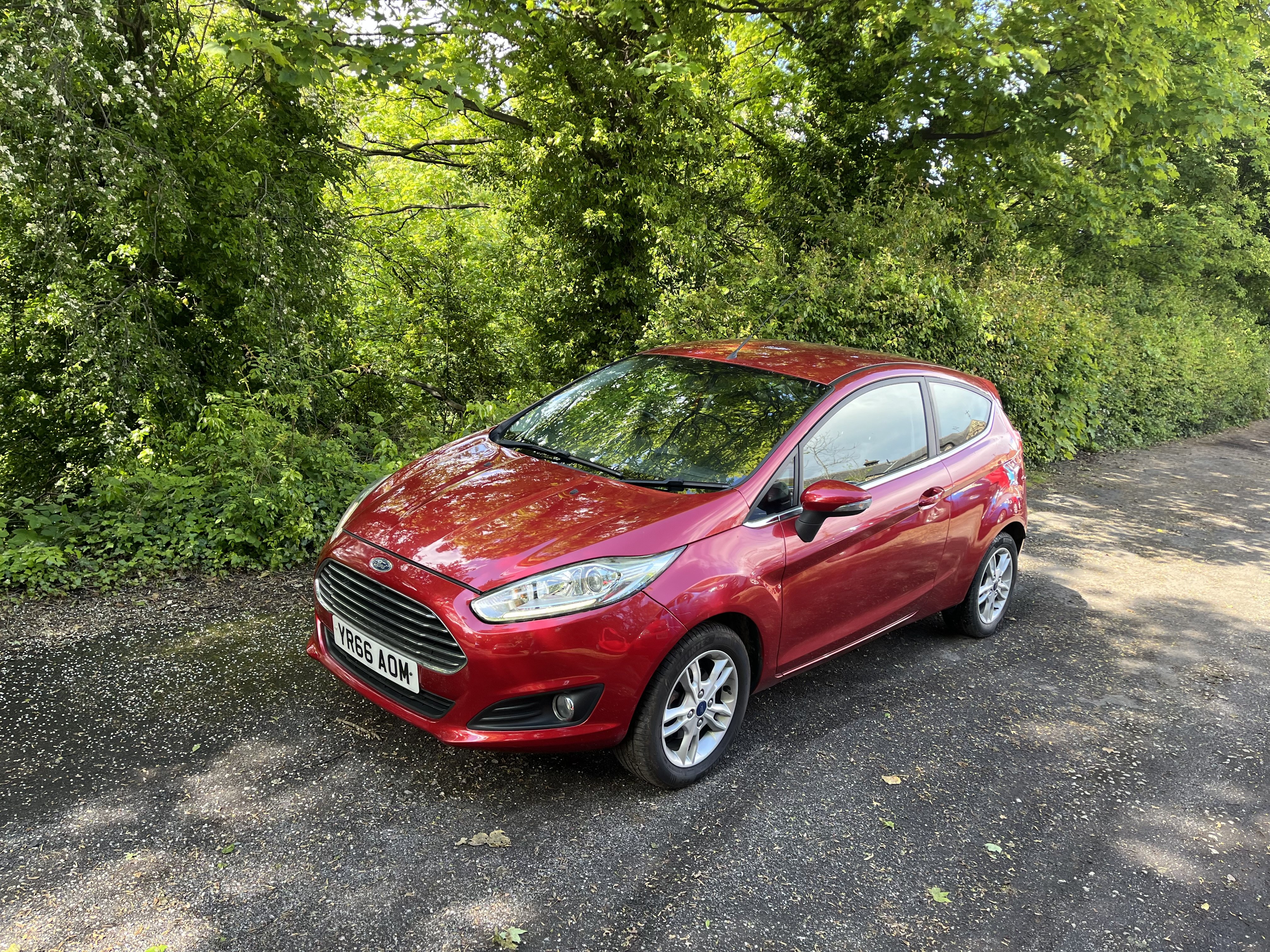 2016 Ford Fiesta 1.25 Zetec exterior view